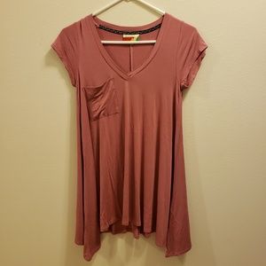 LAST CHANCE! ModCloth Casual Tunic in Rose XS
